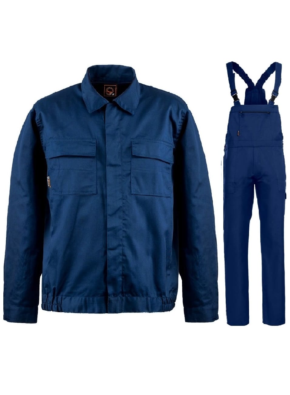 PLUTON Jacheta si pantaloni pieptar Tercot Bleumarin