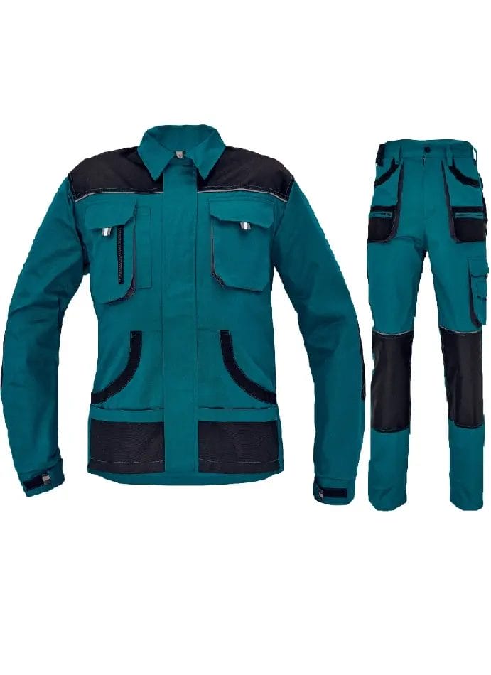 CARL VERDE Costum set bluza si pantalon in talie