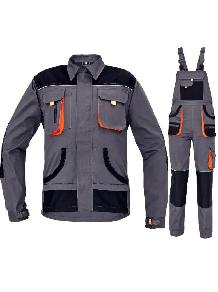 CARL GRI Costum set bluza si pantalon cu pieptar