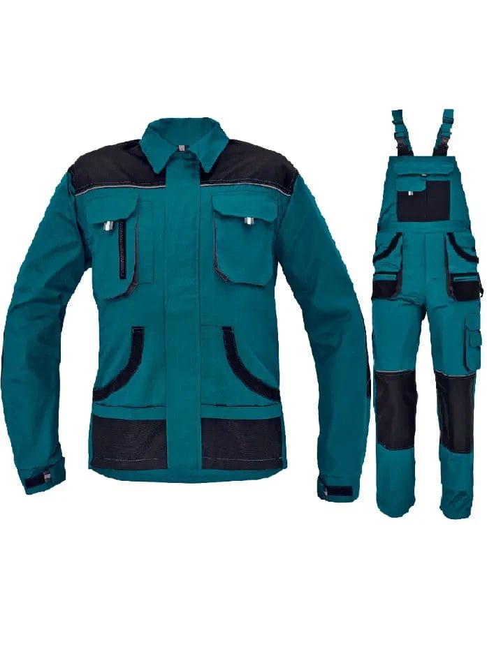 CARL VERDE Costum set bluza si pantalon cu pieptar