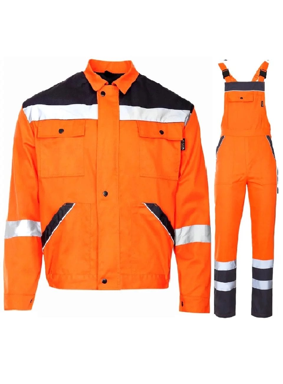 COLLINS HV Costum cu pantaloni pieptar Portocaliu