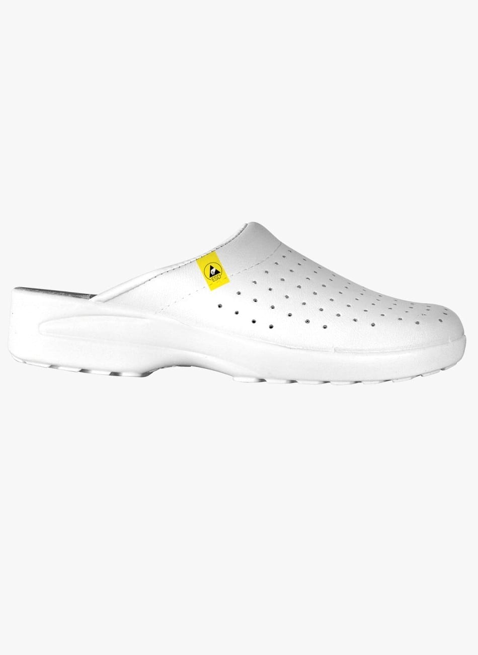 GF MAN ESD Alb Incaltaminte Antistatica