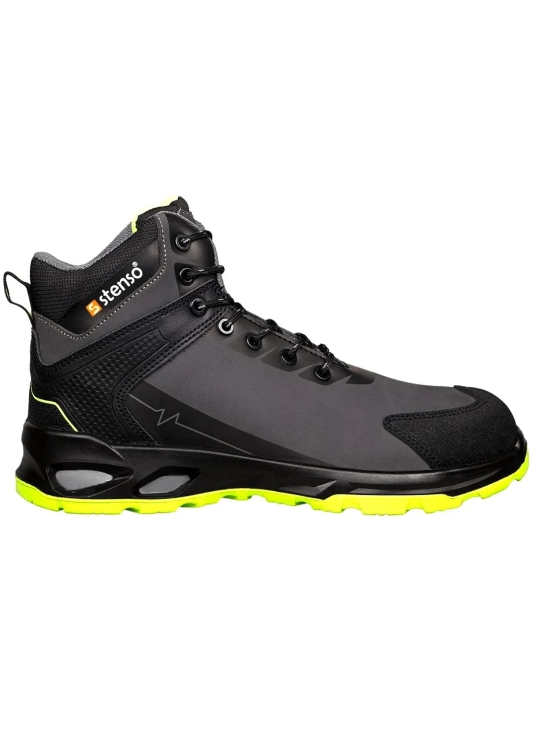 Pantofi de lucru RULER S3S SR GREY/GREEN 06200297