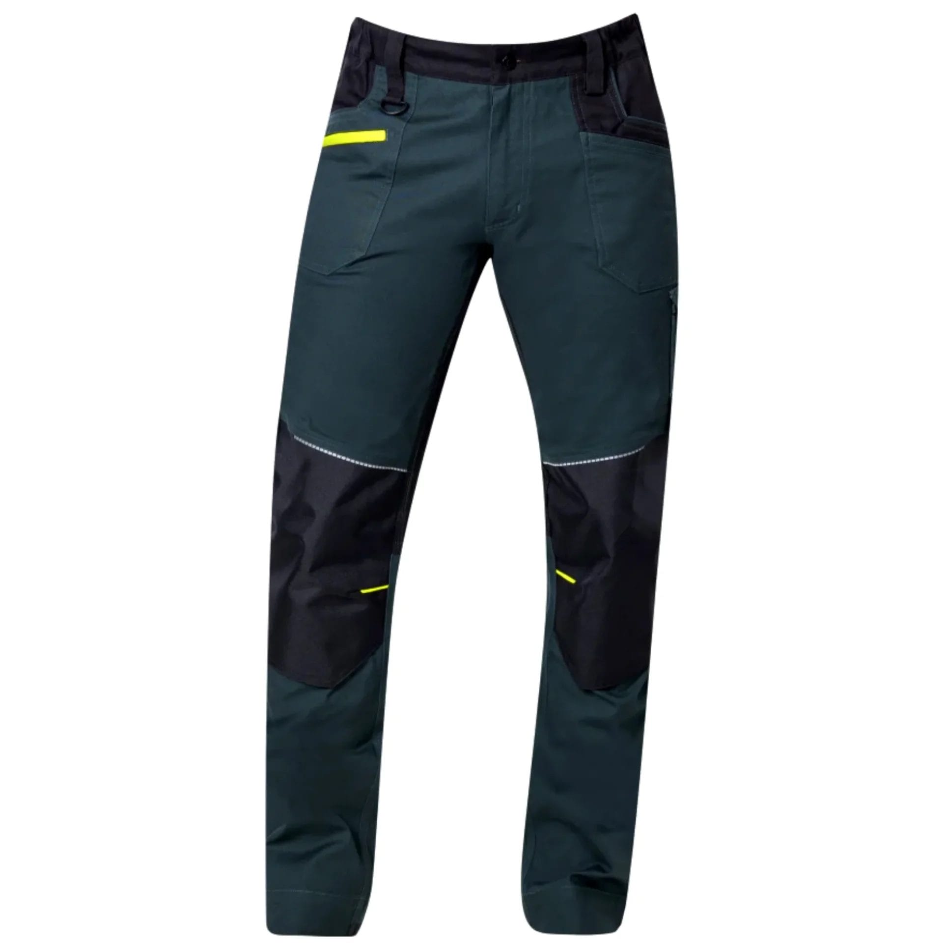 Pantaloni multifunctioali Slim Fit 4XSTRETCH Verde inchis