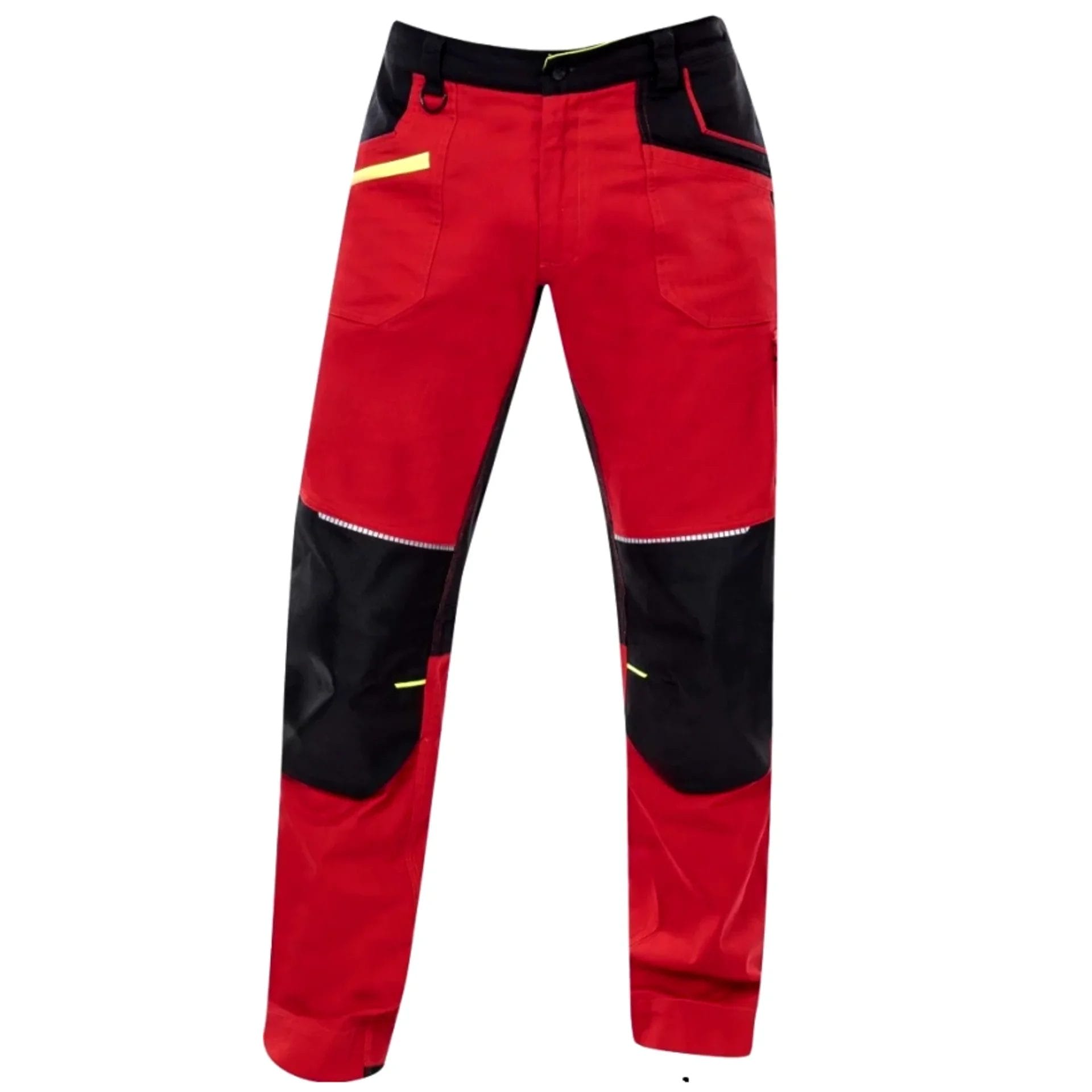 Pantaloni multifunctioali Slim Fit 4XSTRETCH Rosu