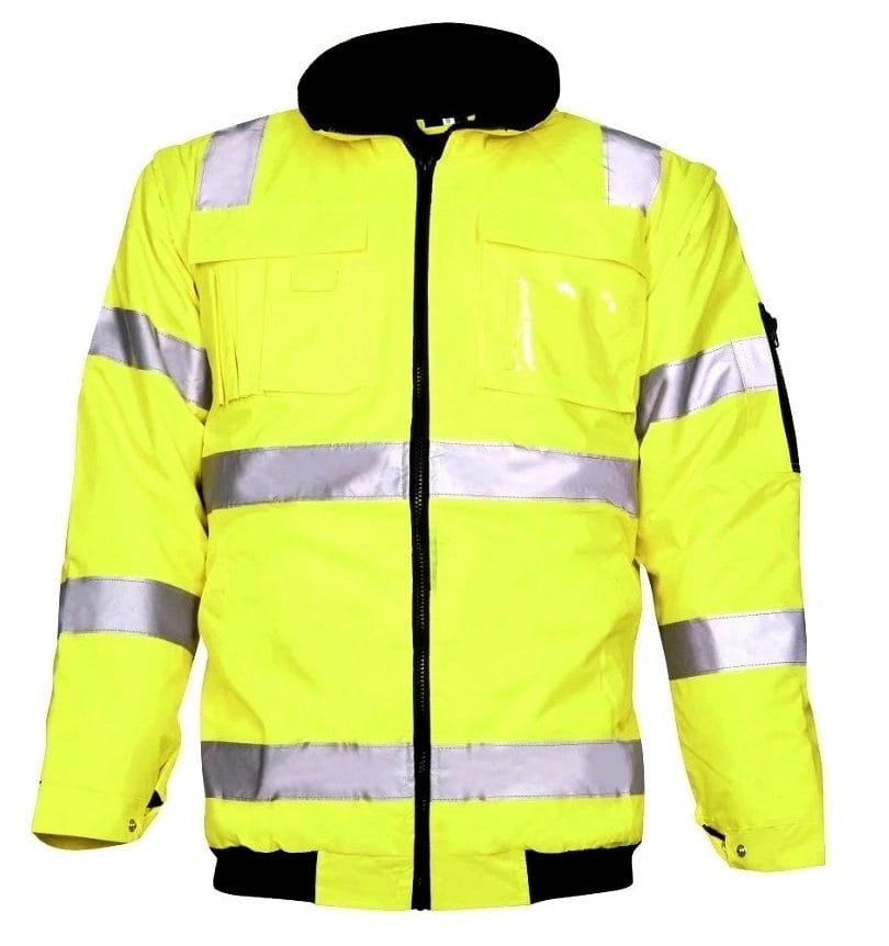 HOWARD REFLEX Jachetă de iarna impermeabila reflectorizanta Galben