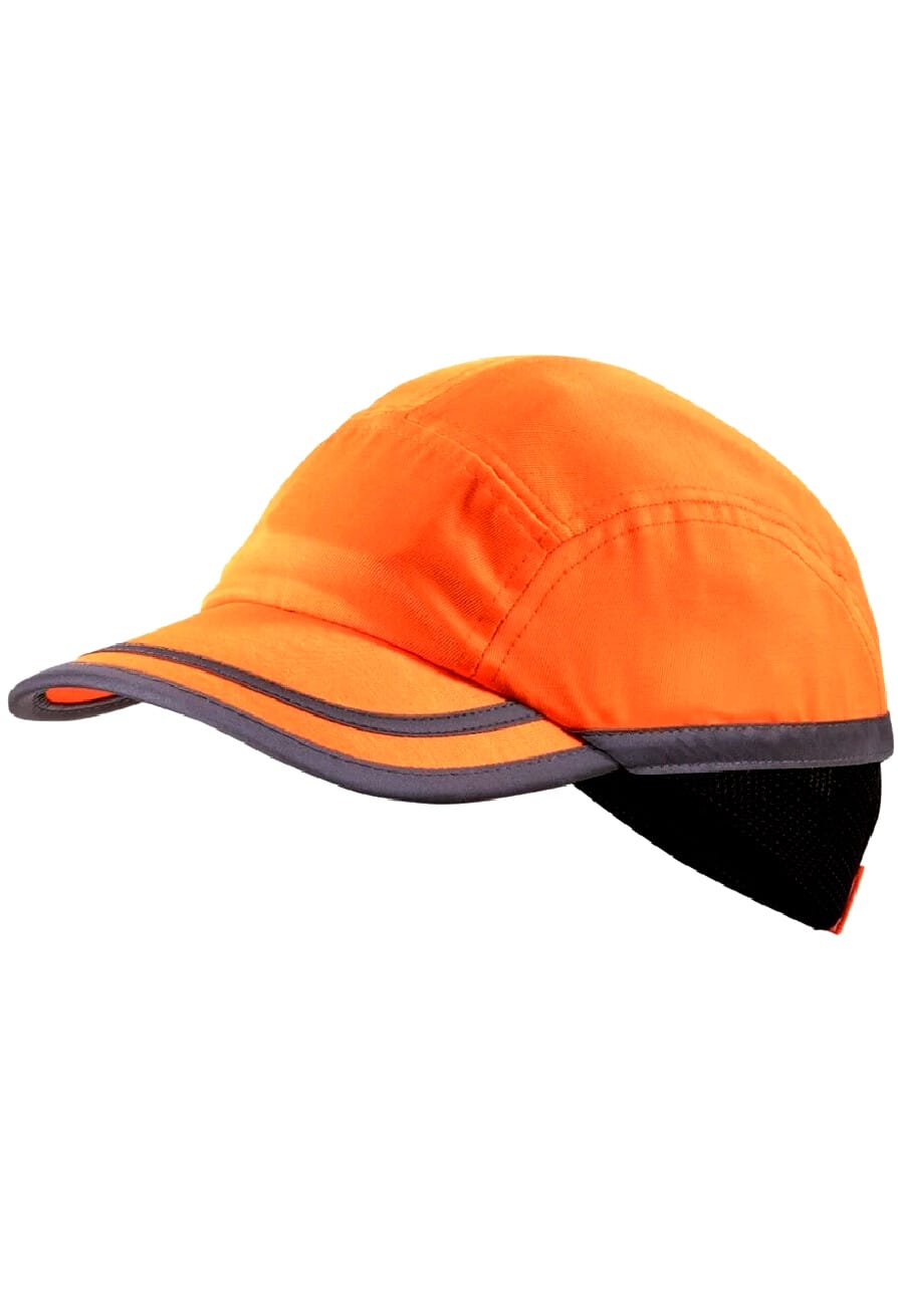 BRUNO Portocaliu Hi-Viz Sapca reflectorizanta cu carcasa