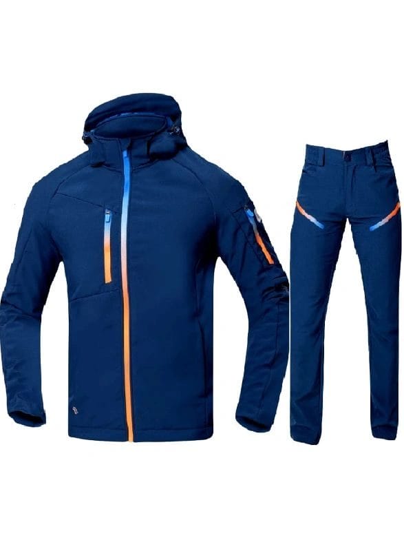 Costum Softshell Ardon Creatron | Slim Fit & TPU 5000/5000 ElasticTech® Albastru neon