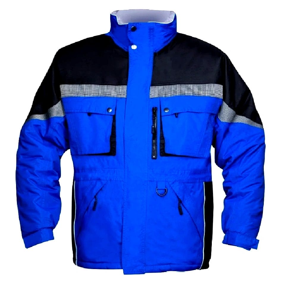 MILTON Jachetă de iarnă caldă și ușoară pentru bărbați, Albastru