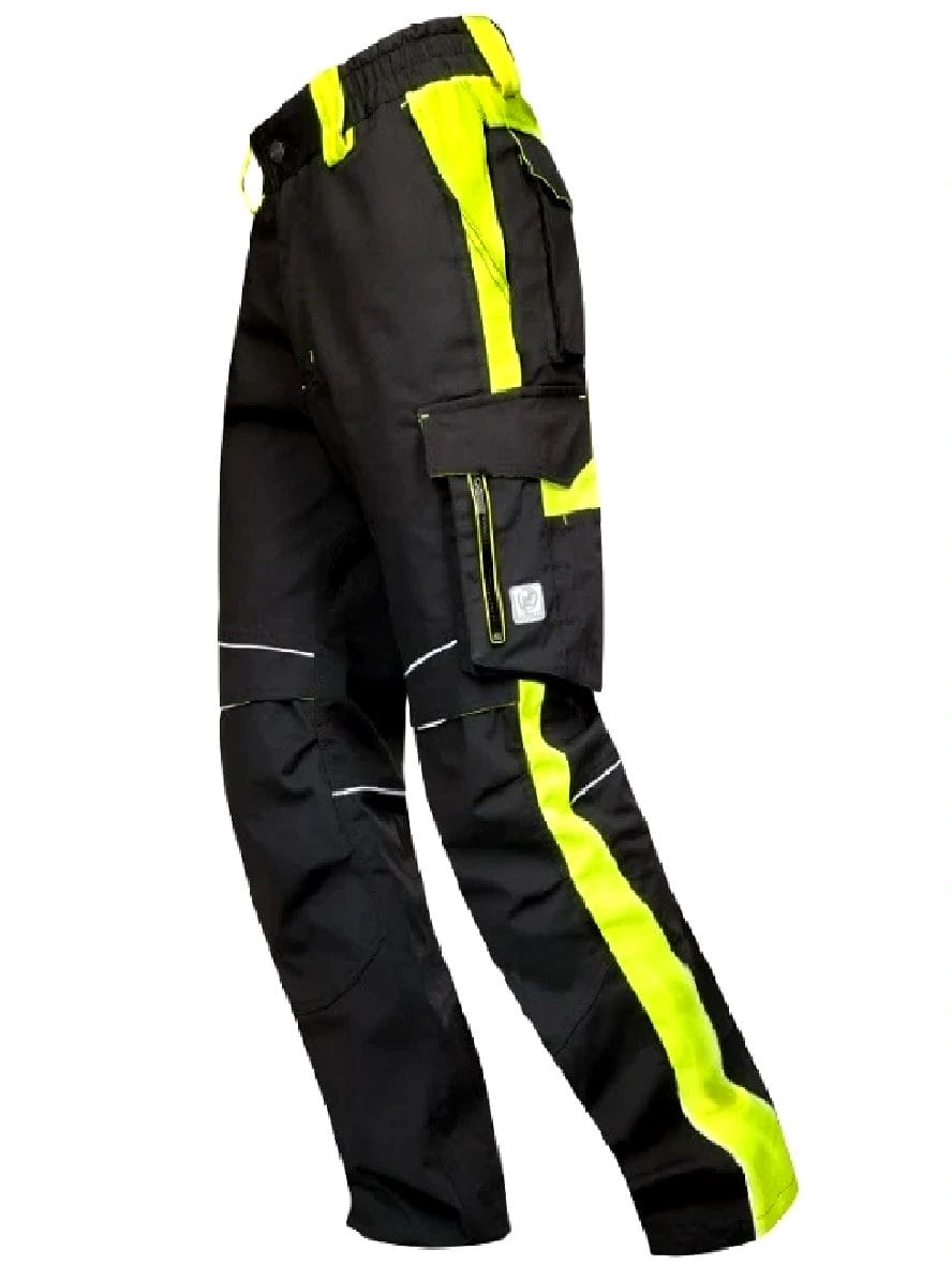 NEON ARDON Pantaloni de iarnă negru-galben