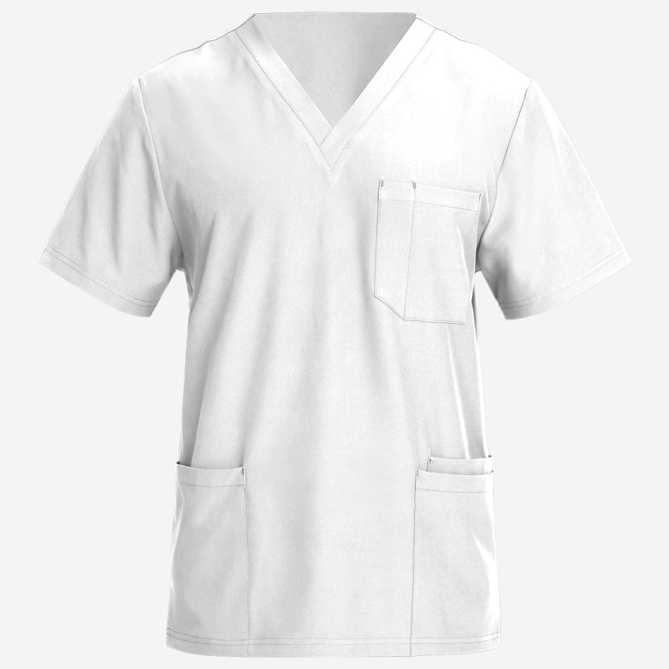 NOBBY Barbati Bluza medicală alb