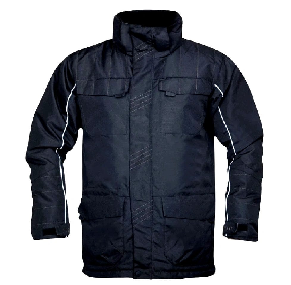 Jachetă de iarna Parka 4TECH Bărbați | Membrană 450D Hidrofug Negru