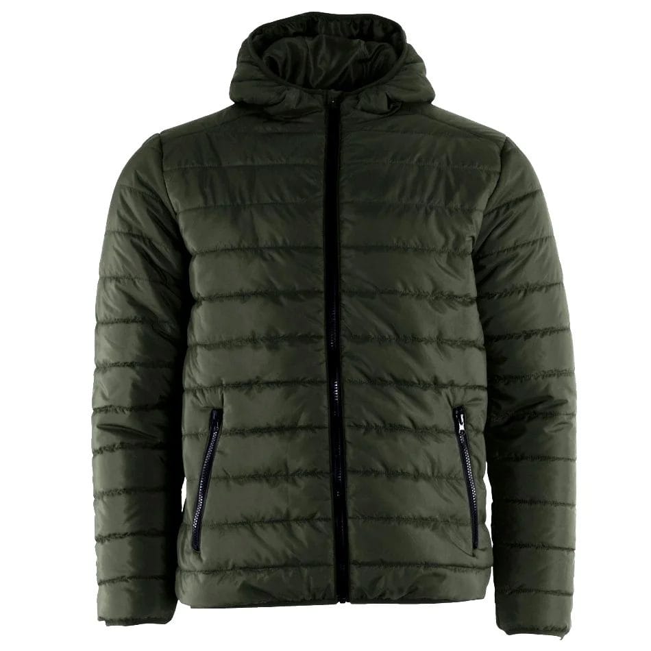 SPEEDY NEO VERDE Jacheta vătuită cu glugă și efect termic