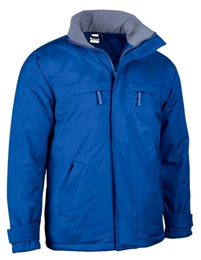 BOREAL ALBASTRU ROYAL  Parka Unisex impermeabilă cu glugă retractabilă