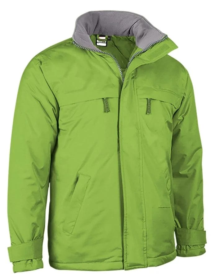 BOREAL VERDE MAR Parka Unisex impermeabilă cu glugă retractabilă