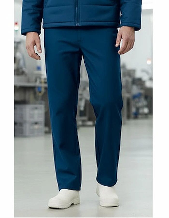 pantaloni matlasati termic lobster frigo ind. alimentara bleumarin