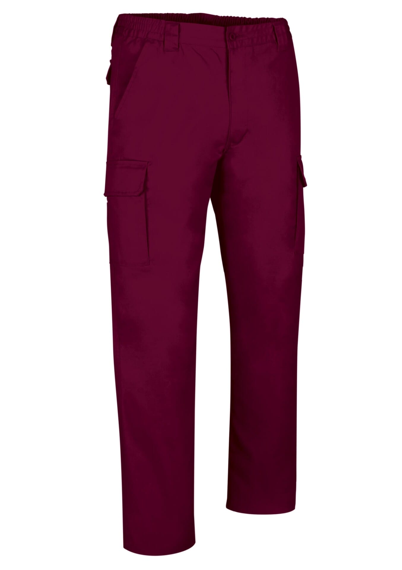 Pantaloni de lucru multi-buzunare ROBLE Grena mahon