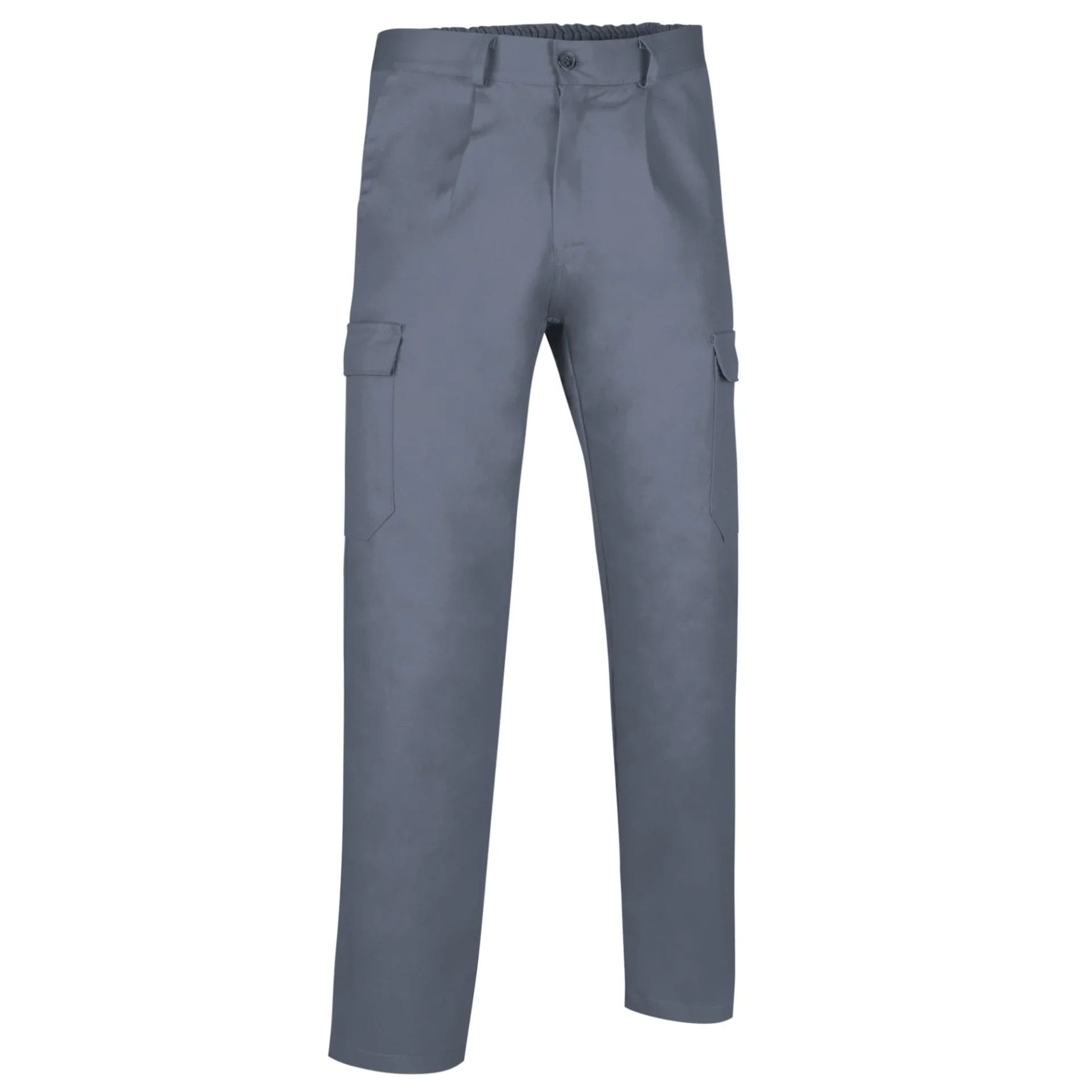 CASTER Pantaloni Tercot multi buzunare Gri deschis