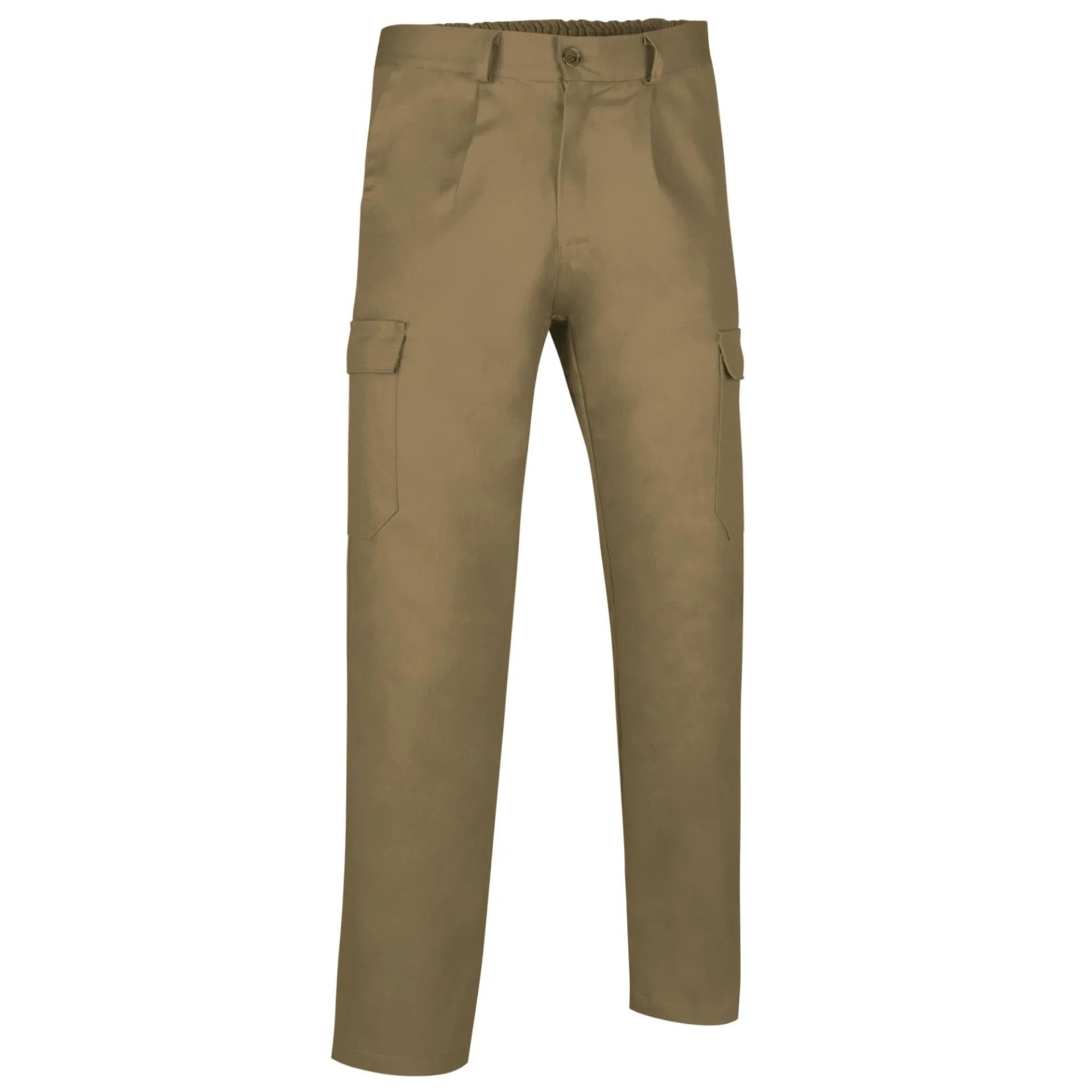 Pantaloni de lucru, cu 5 buzunare, 210 g bumbac/pe | Caster Maro kamel