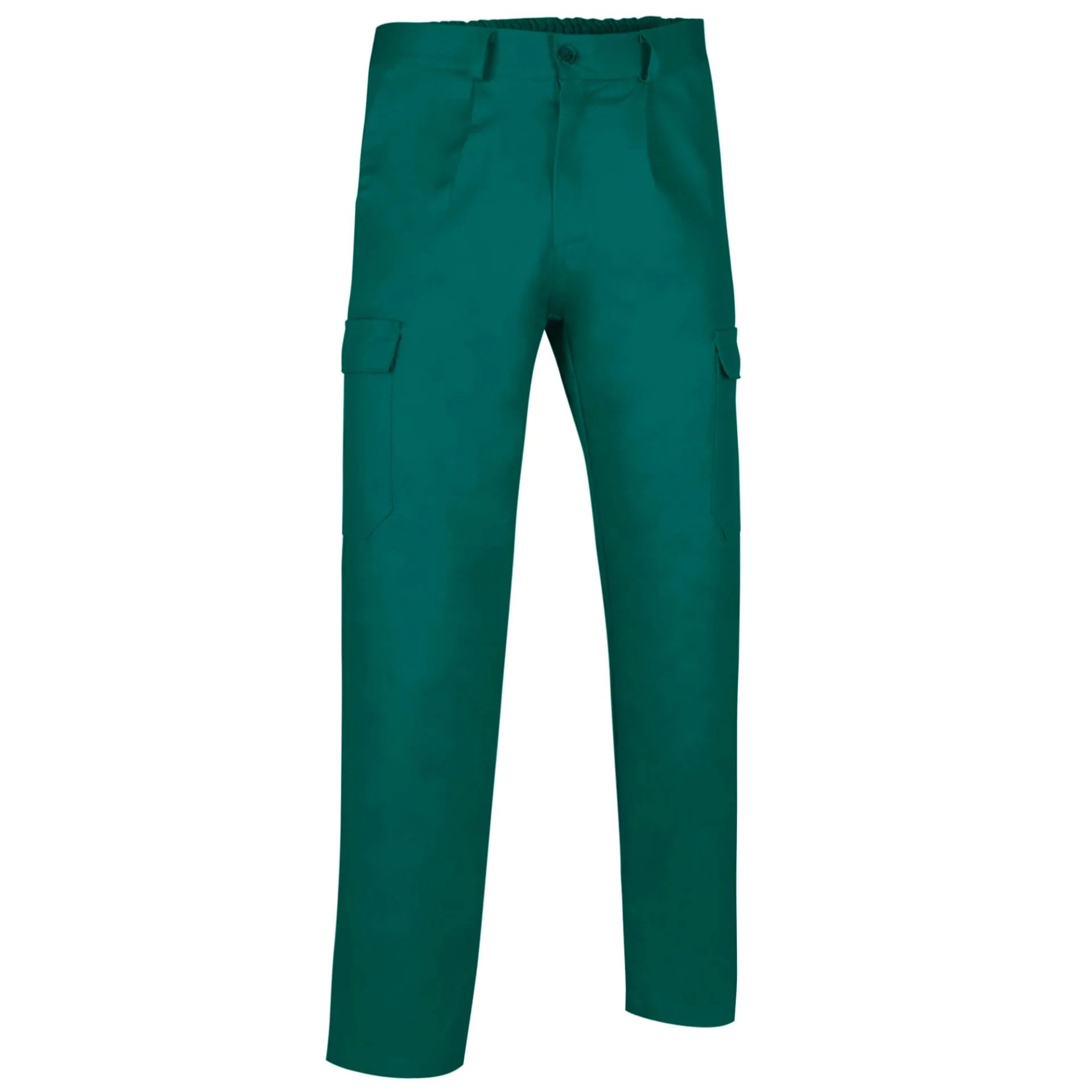 Pantaloni de lucru, cu 5 buzunare, 210 g bumbac/pe | Caster Verde amazon