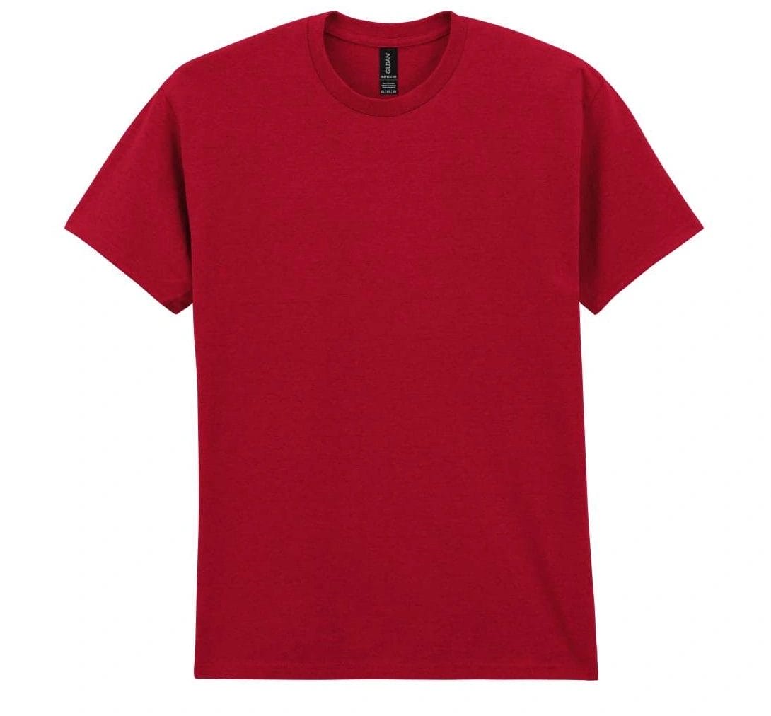 GILDAN GI5000 HEAVY Tricou Unisex Bumbac Antique Cherry red