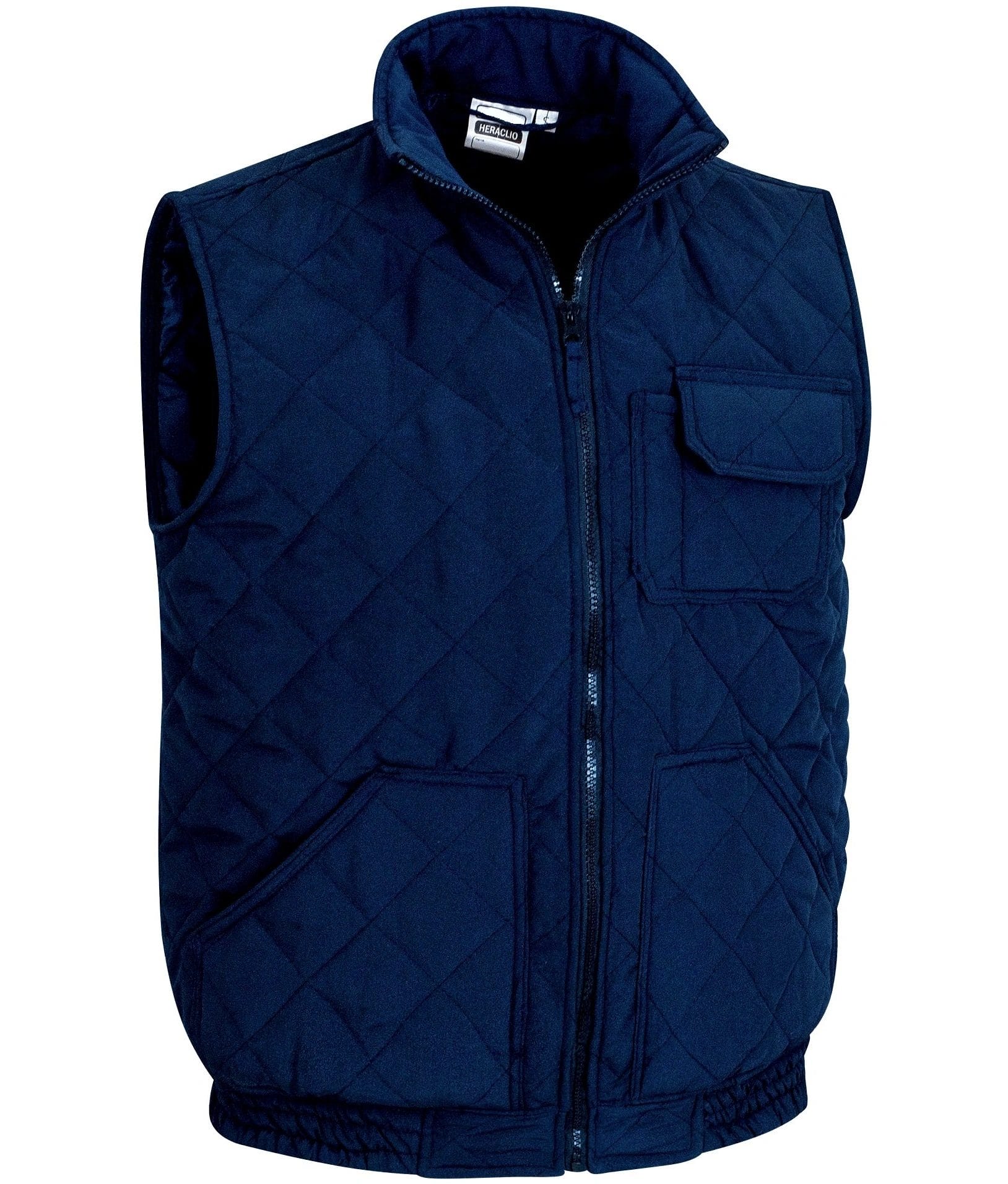 Vestă HERACLIO Extratermică | Matlasată 400g/mp | Bleumarin, cusăturile în formă de romb