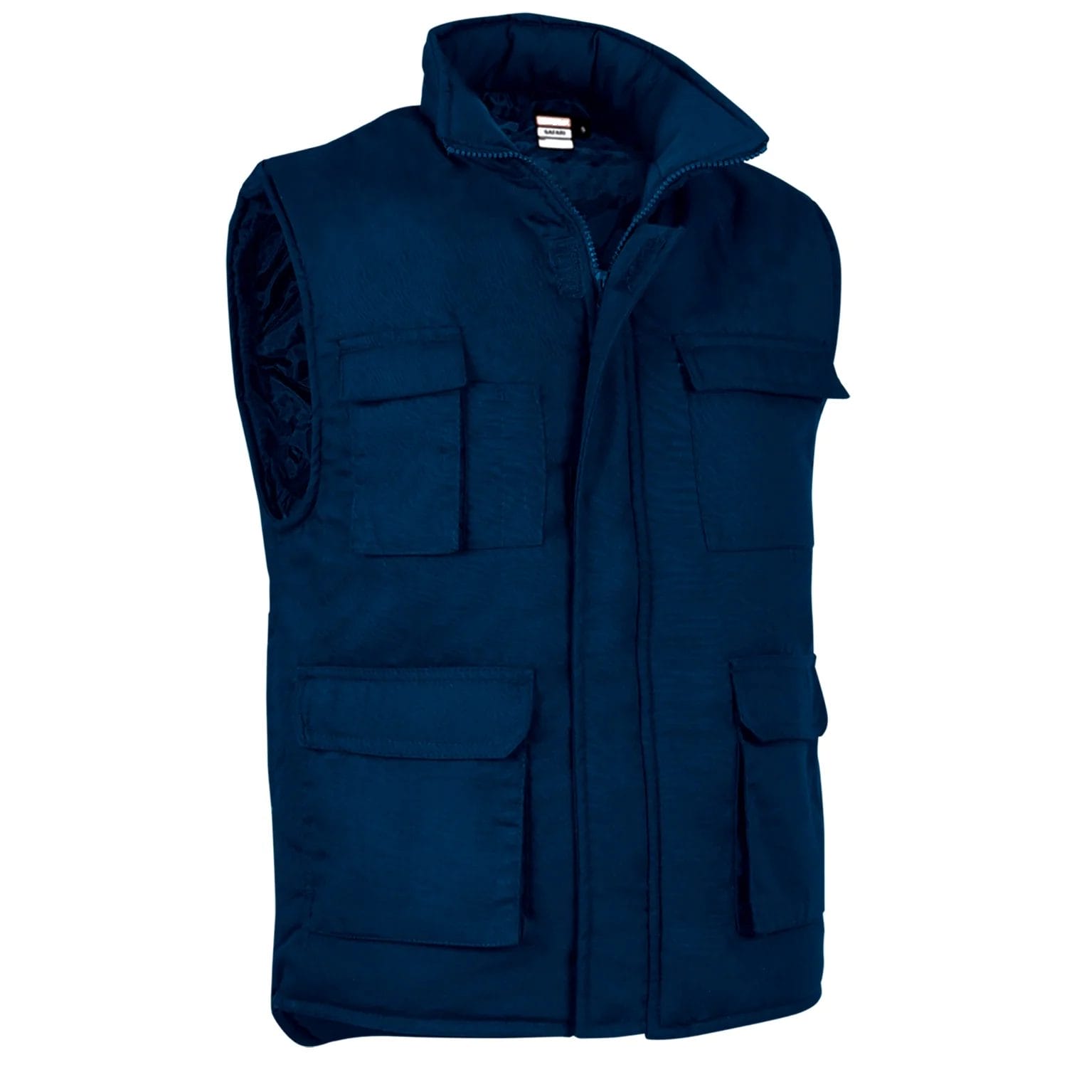 Vestă Lucru PRINTER Vătuită EIP | 7 Buzunare | Microfibră Bleumarin