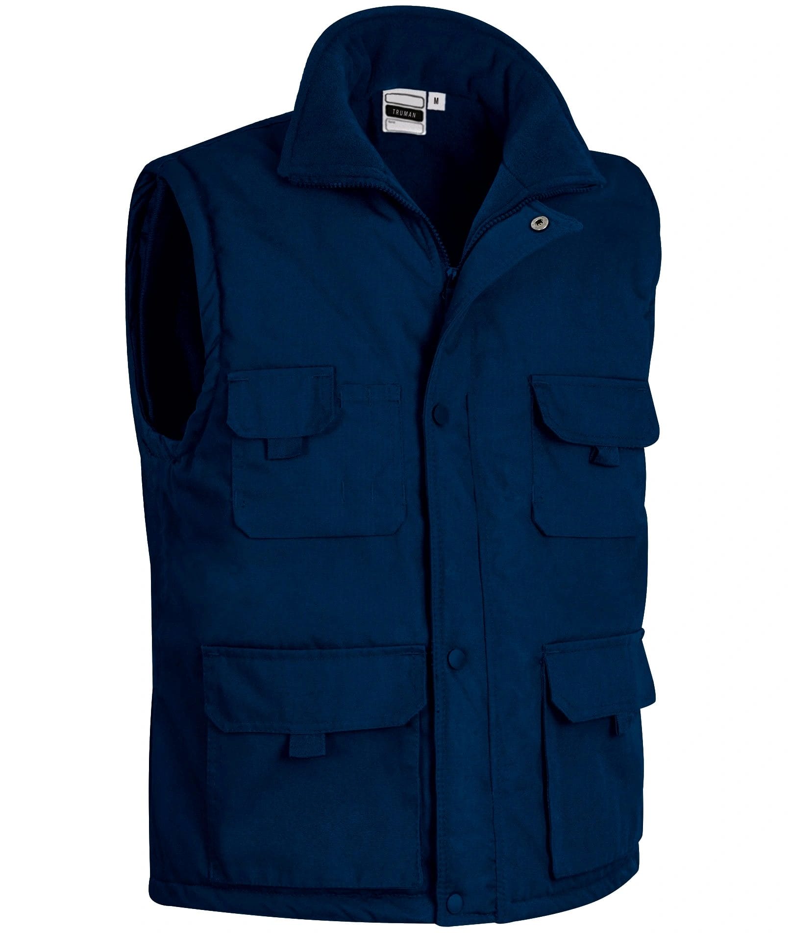 Vestă TRUMAN Extratermică | Hidrofugă | Fleece 400g/mp Bleumarin