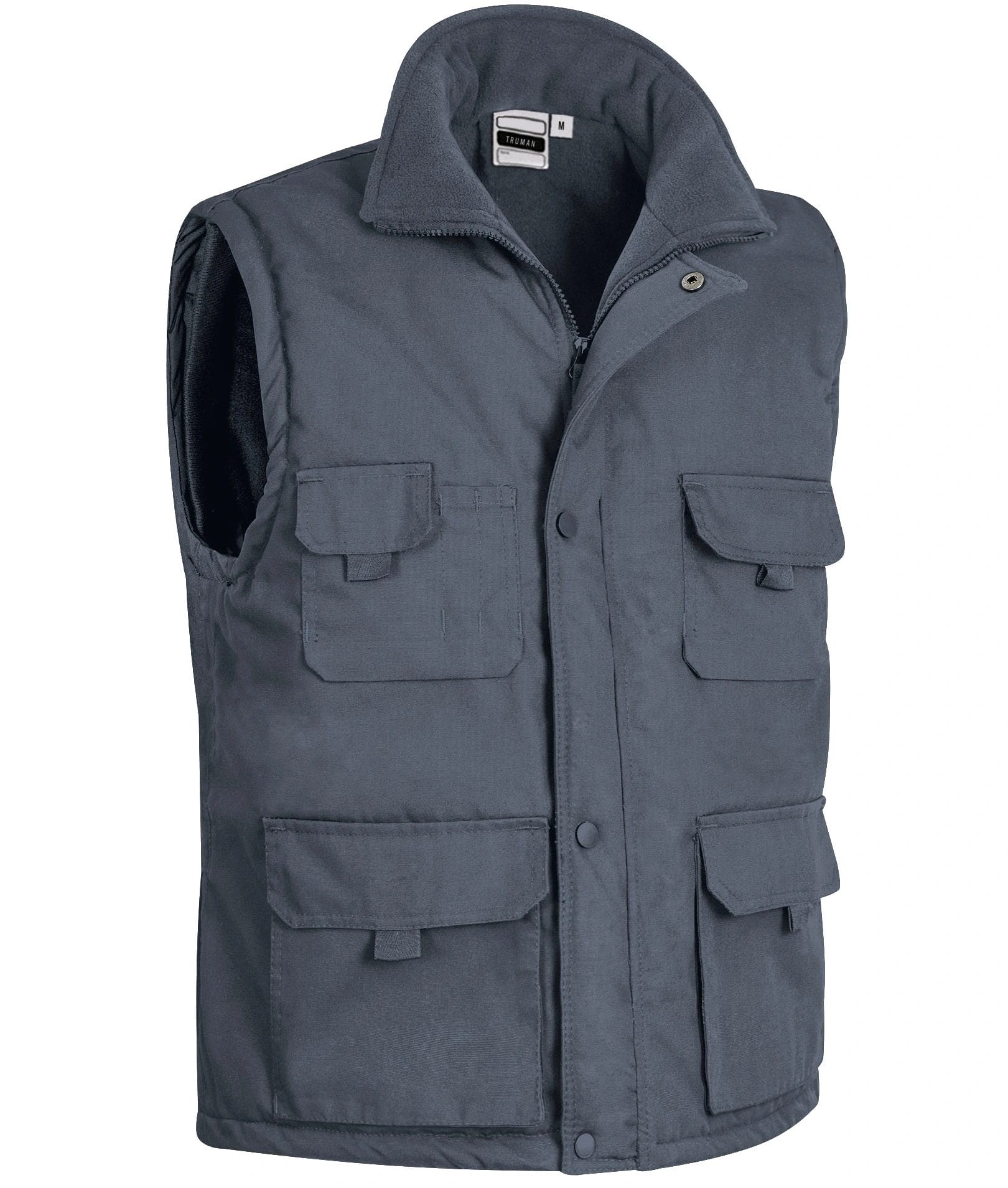 Vestă TRUMAN Extratermică | Hidrofugă | Fleece 400g/mp Gri