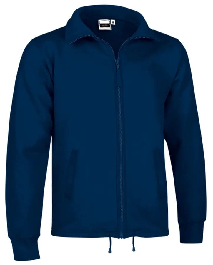 CACTUS Hanorac cu guler înalt și fermoar complet Bleumarin orion