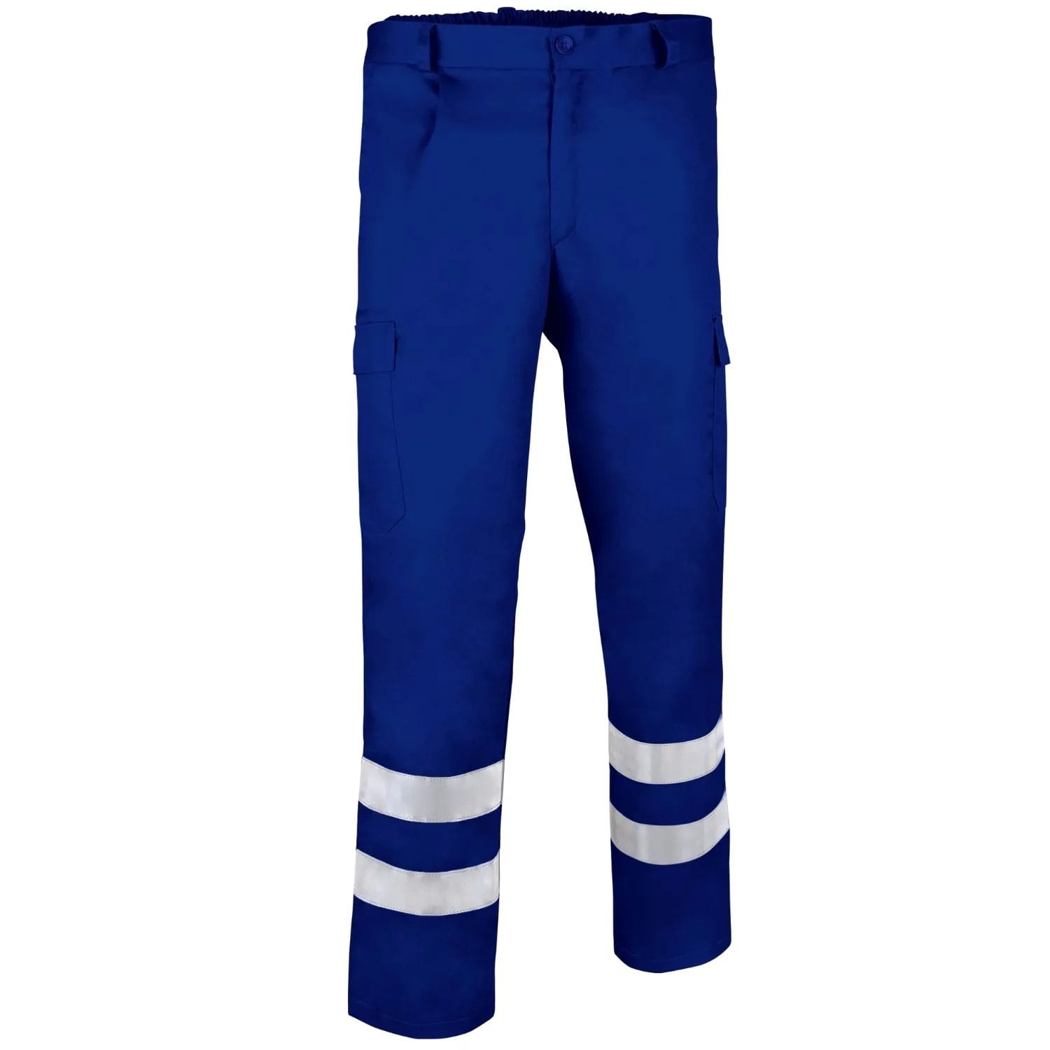 pantaloni de lucru drill | vizibilitate tip b2 cat. ii albastru azuriu