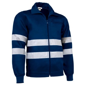 mirca drill costum tercot cu benzi reflectorizante bleumarin mirca drill costum tercot cu benzi reflectorizante bleumarin