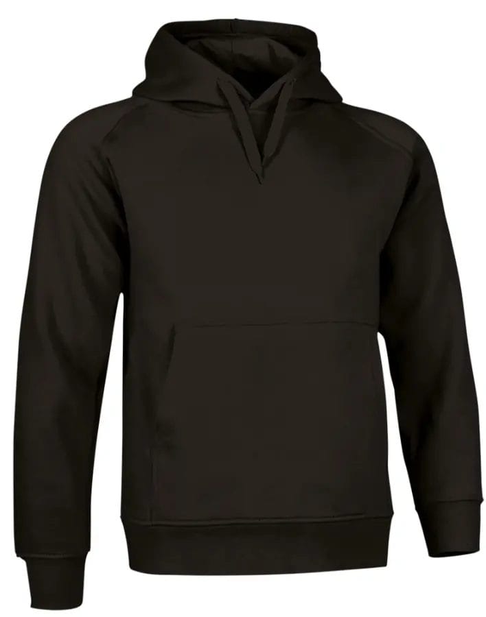 STREET Copii Hanorac cu glugă și cu buzunar Negru