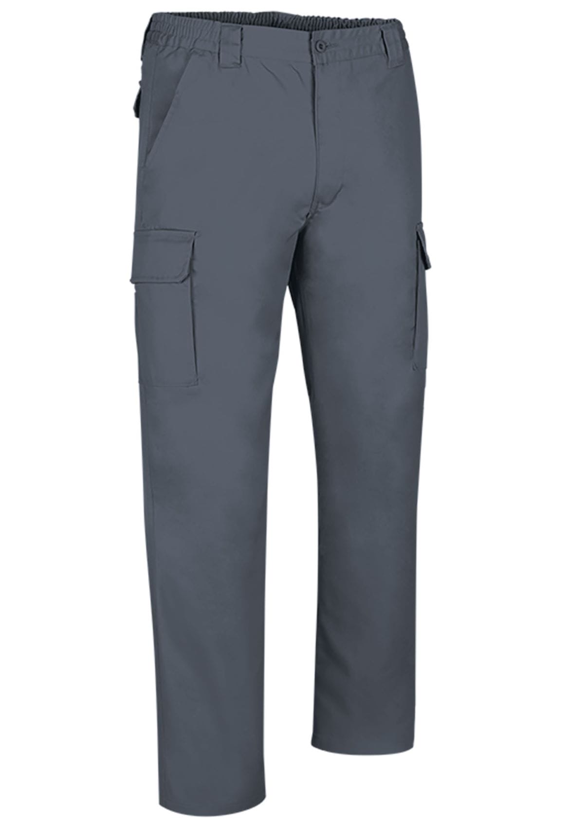 BERGAMO Pantaloni termici multi-buzunare si fleece interior Gri