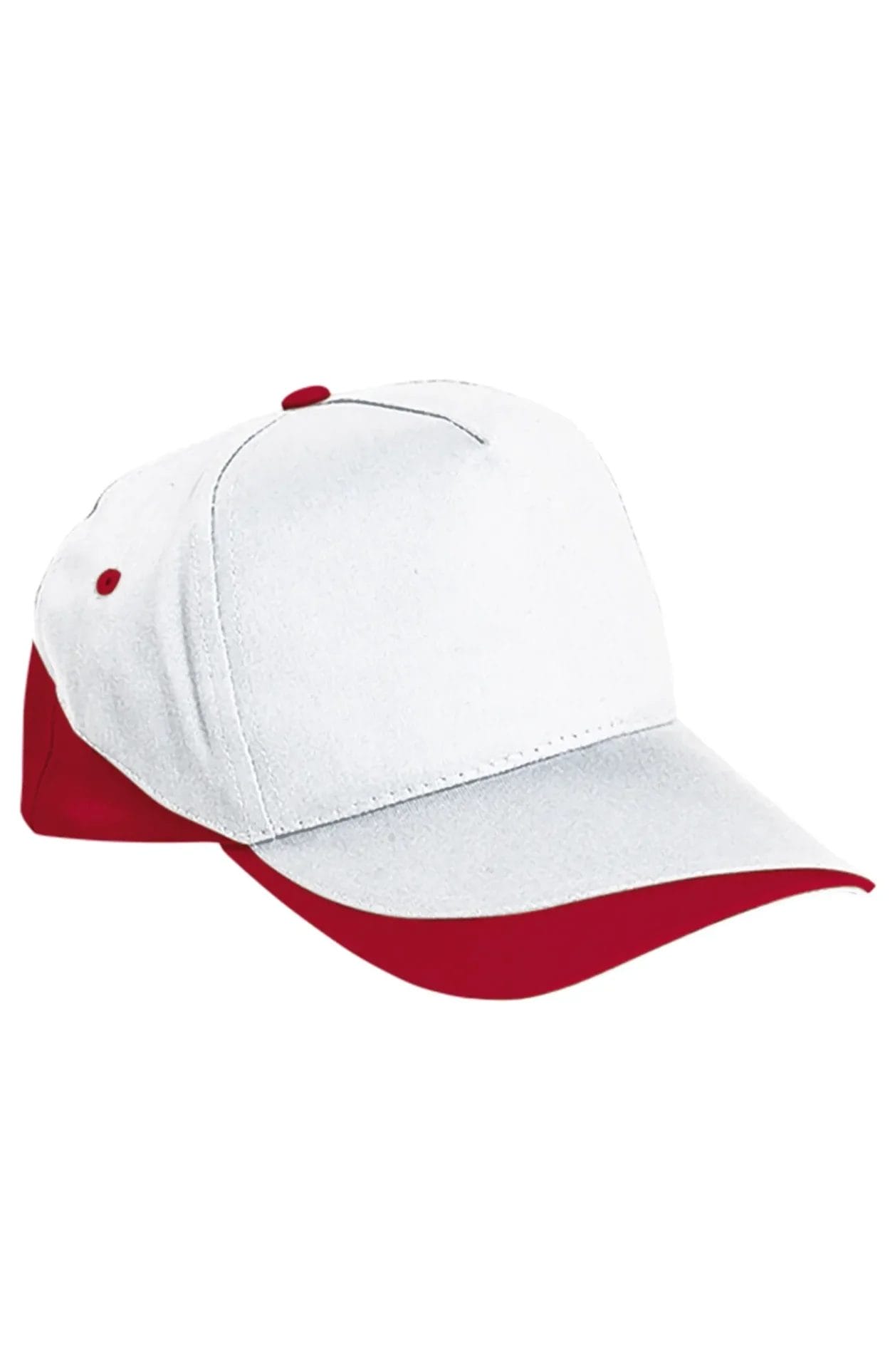 FORT Șapcă bicolora bumbac 200 Alb-Rosu lotus