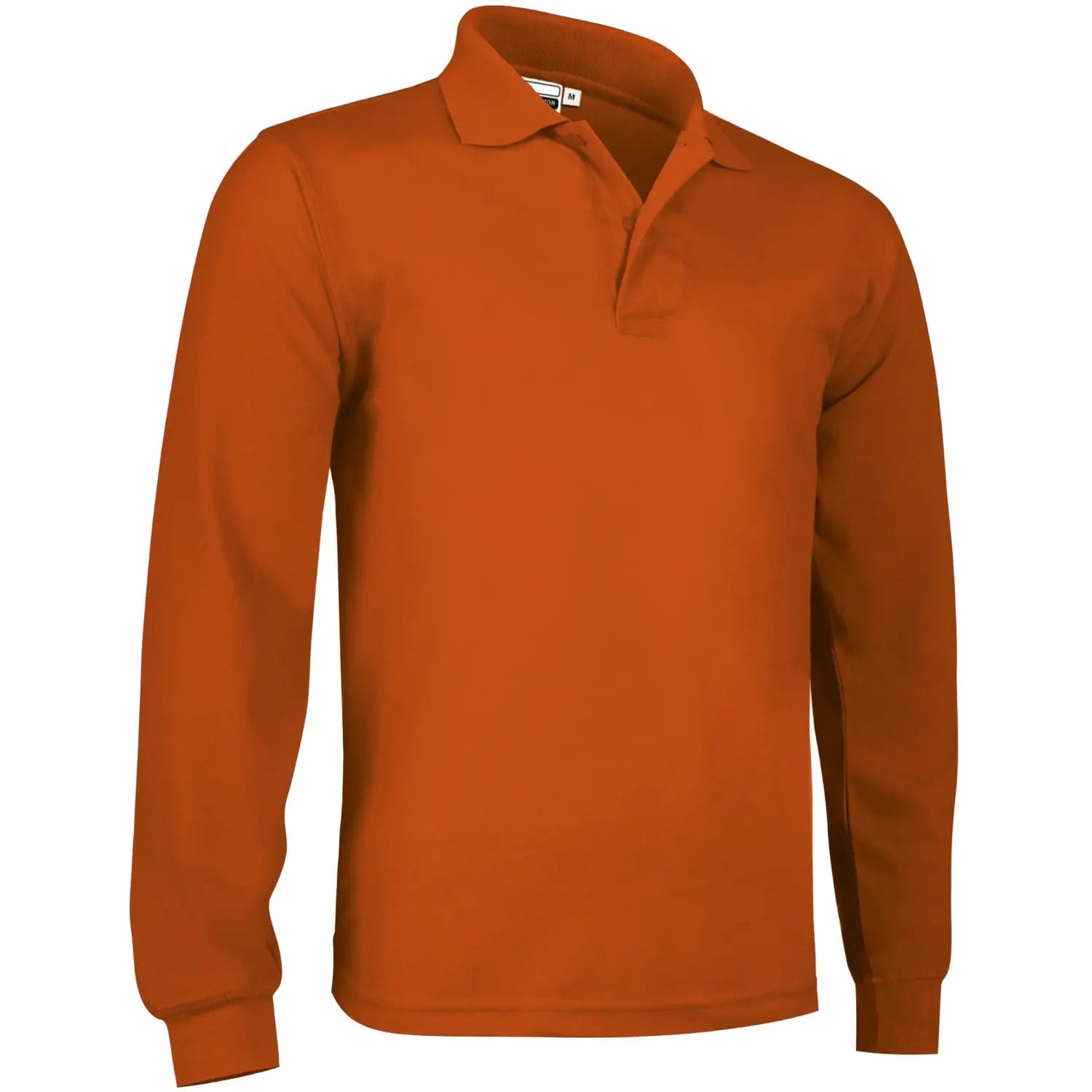 Tricou Polo PREDATOR Premium Unisex 100% Bumbac 220g, cu mânecă lunga, Portocaliu party