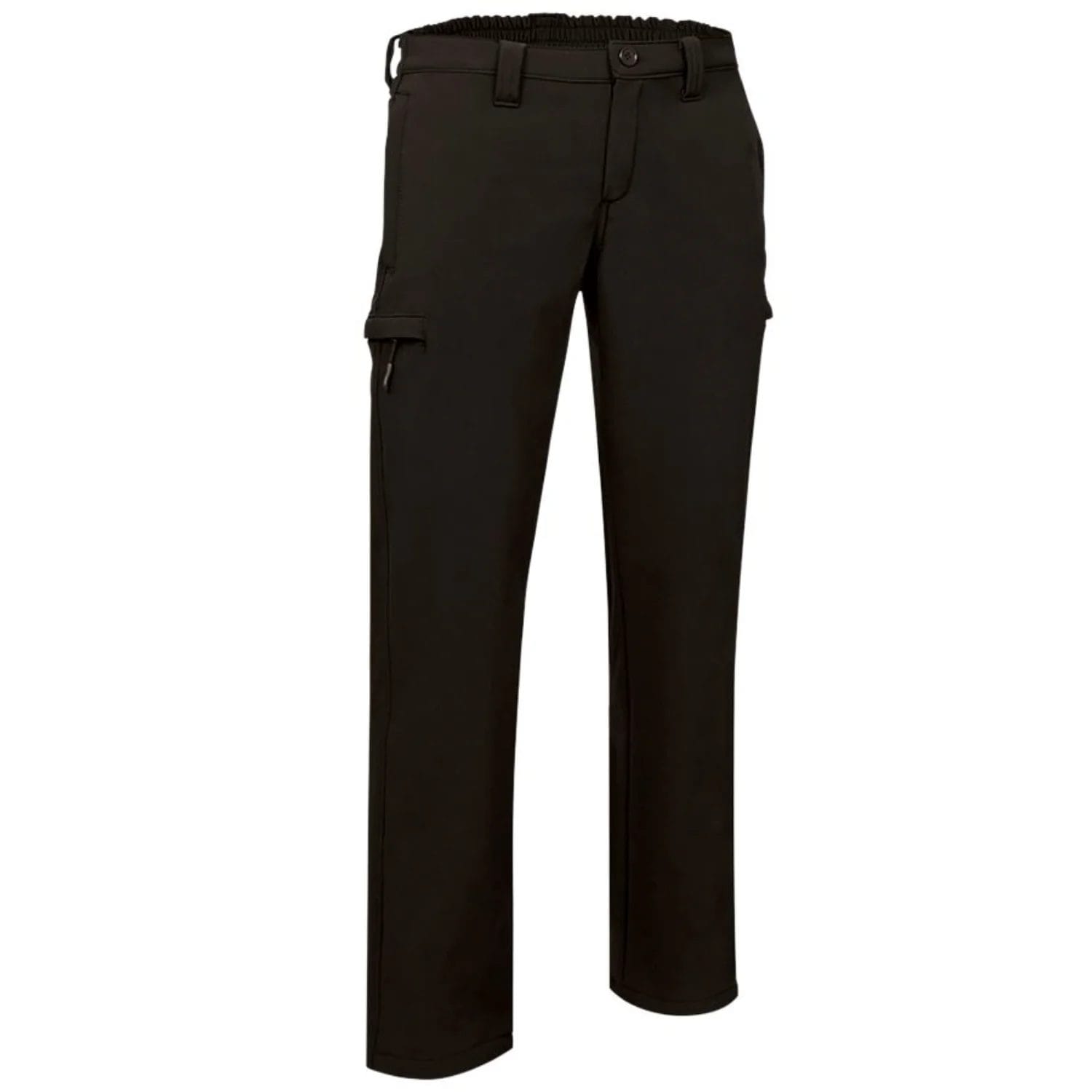 RUGO Pantaloni de lucru din softshell, antitermic, hidrofug, Negru