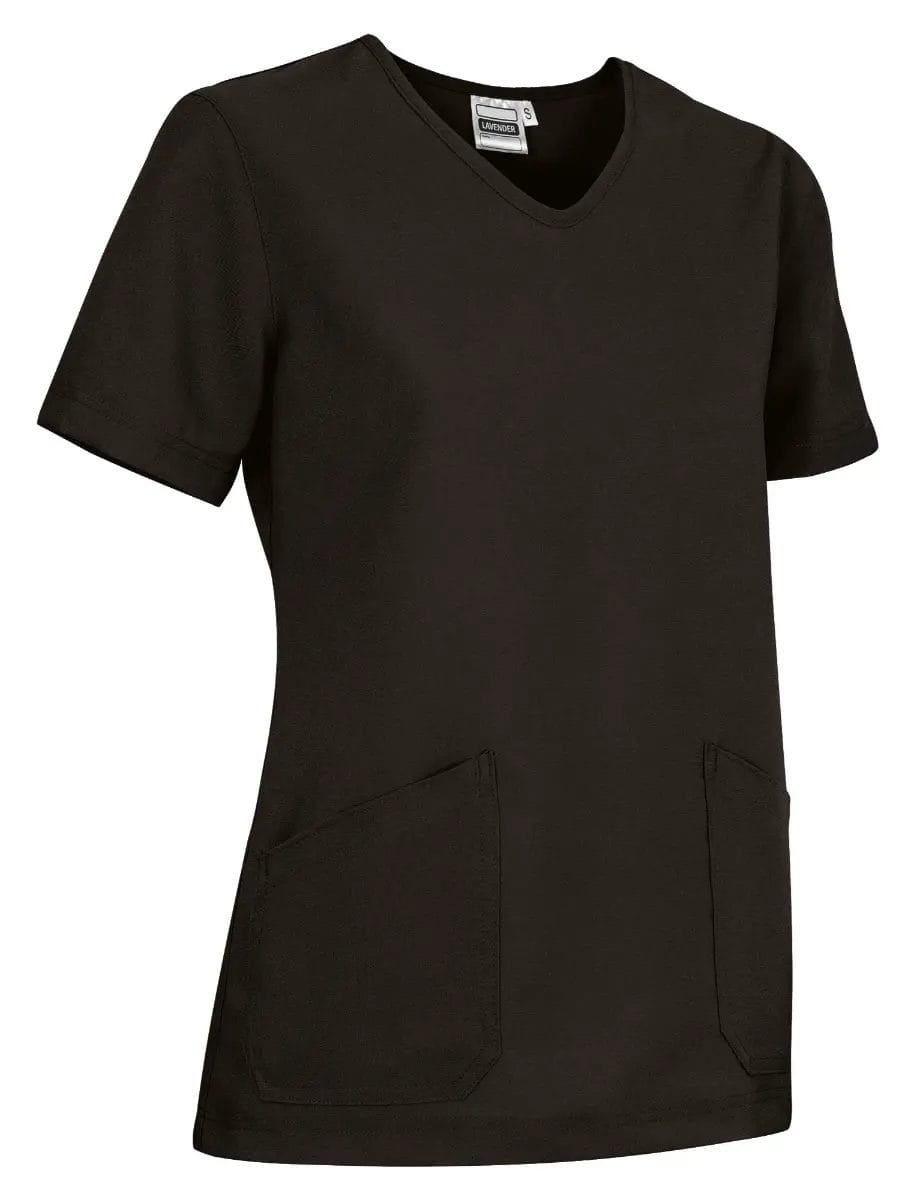 Bluză Medicală Dama LAVENDER | Microfibră 180g | EIP EN 13688 Negru