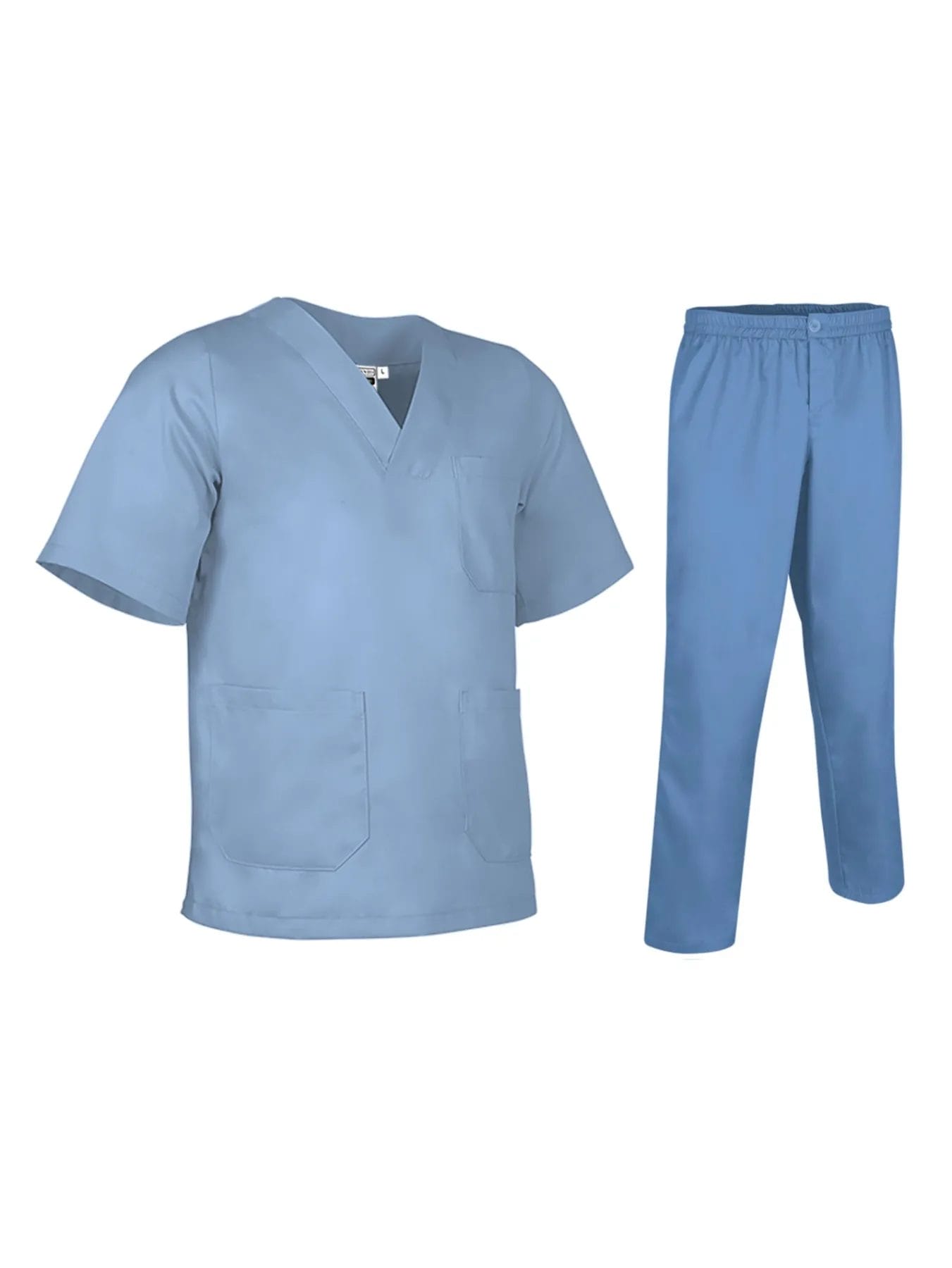 Costum Medical LINXEL | Unisex 200g | Set Profesional Albastru delfin