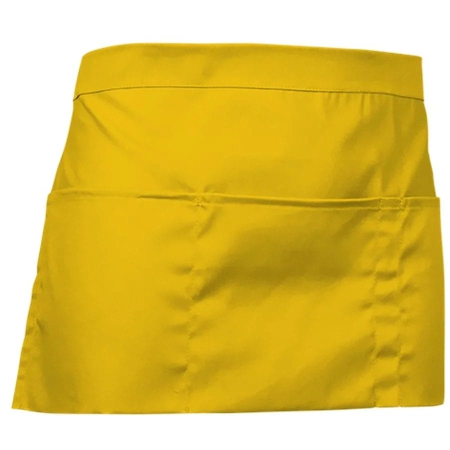 COFFEE Șorț scurt multi-buzunare Galben