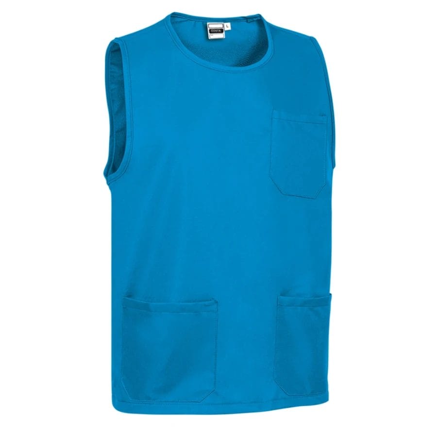COSTA Pieptar de lucru cu buzunare Albastru tropical