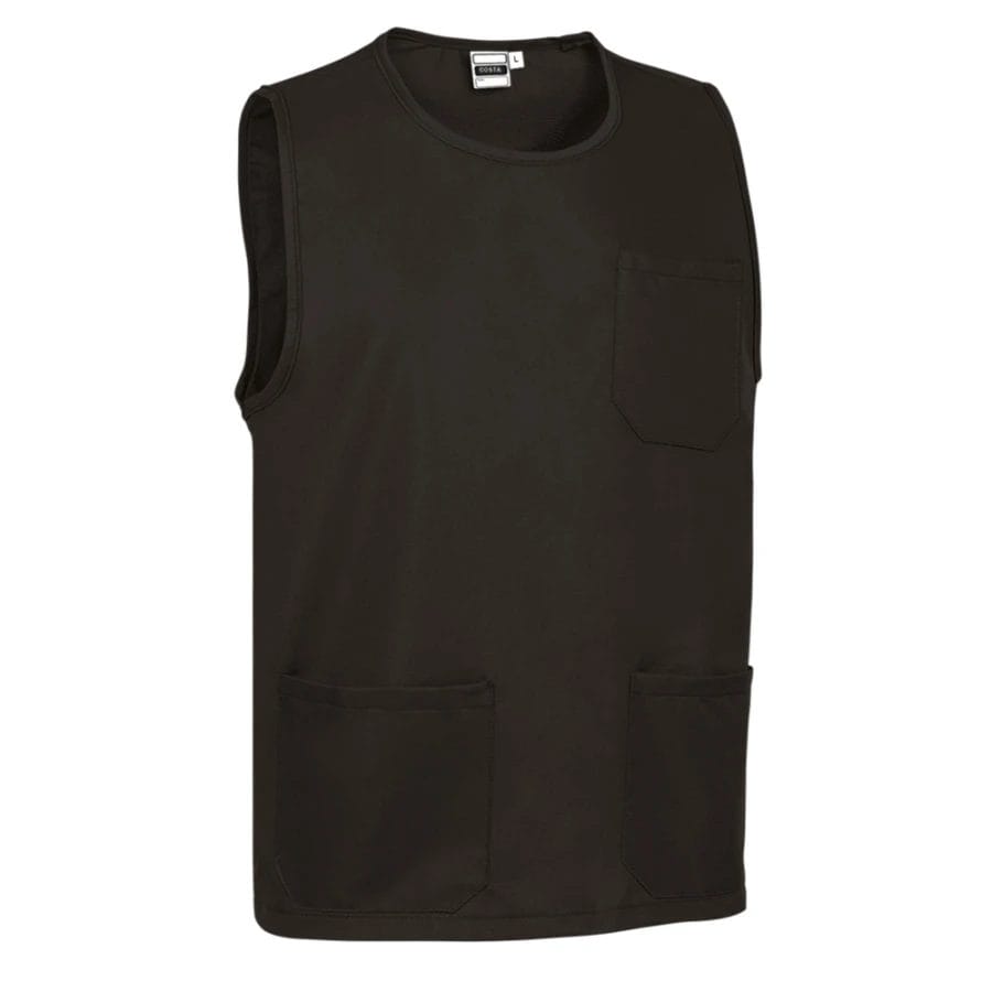 COSTA Pieptar de lucru cu buzunare Negru