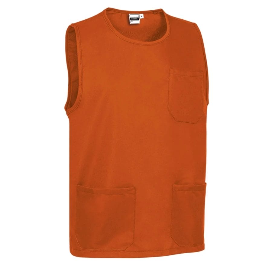 COSTA Pieptar de lucru cu buzunare Portocaliu