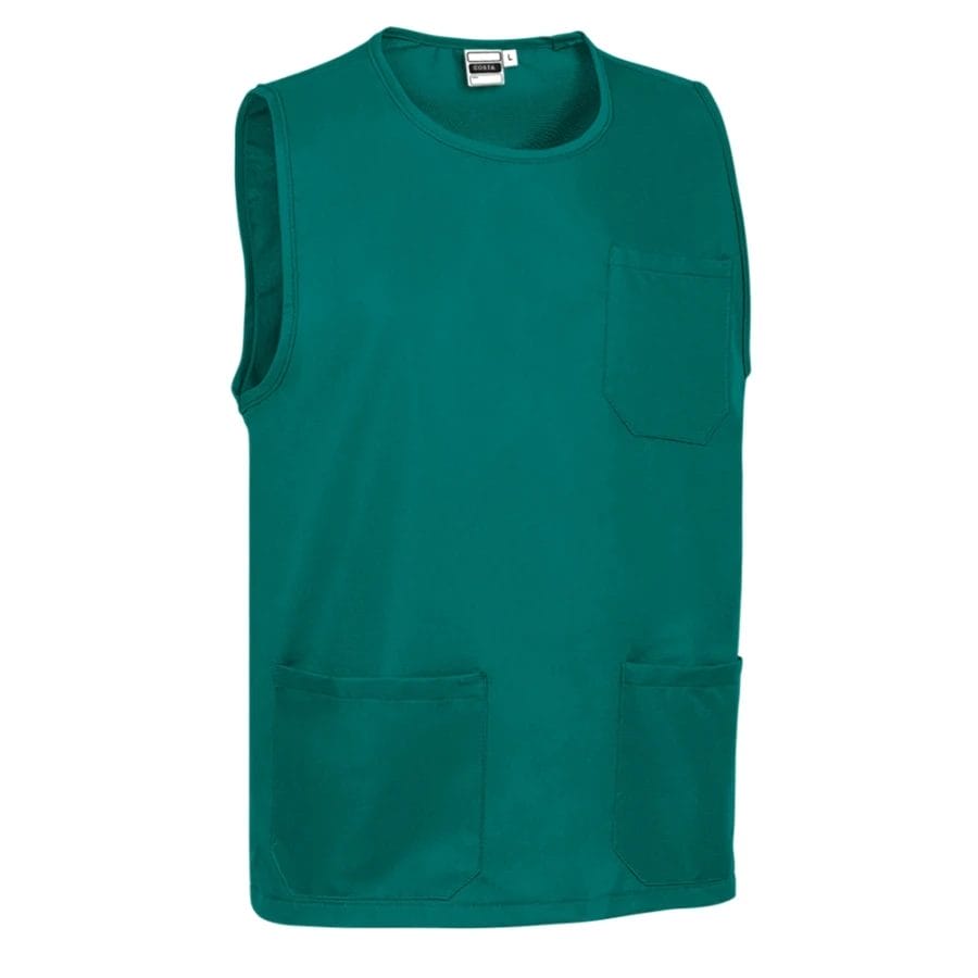 COSTA Pieptar de lucru cu buzunare Verde amazon