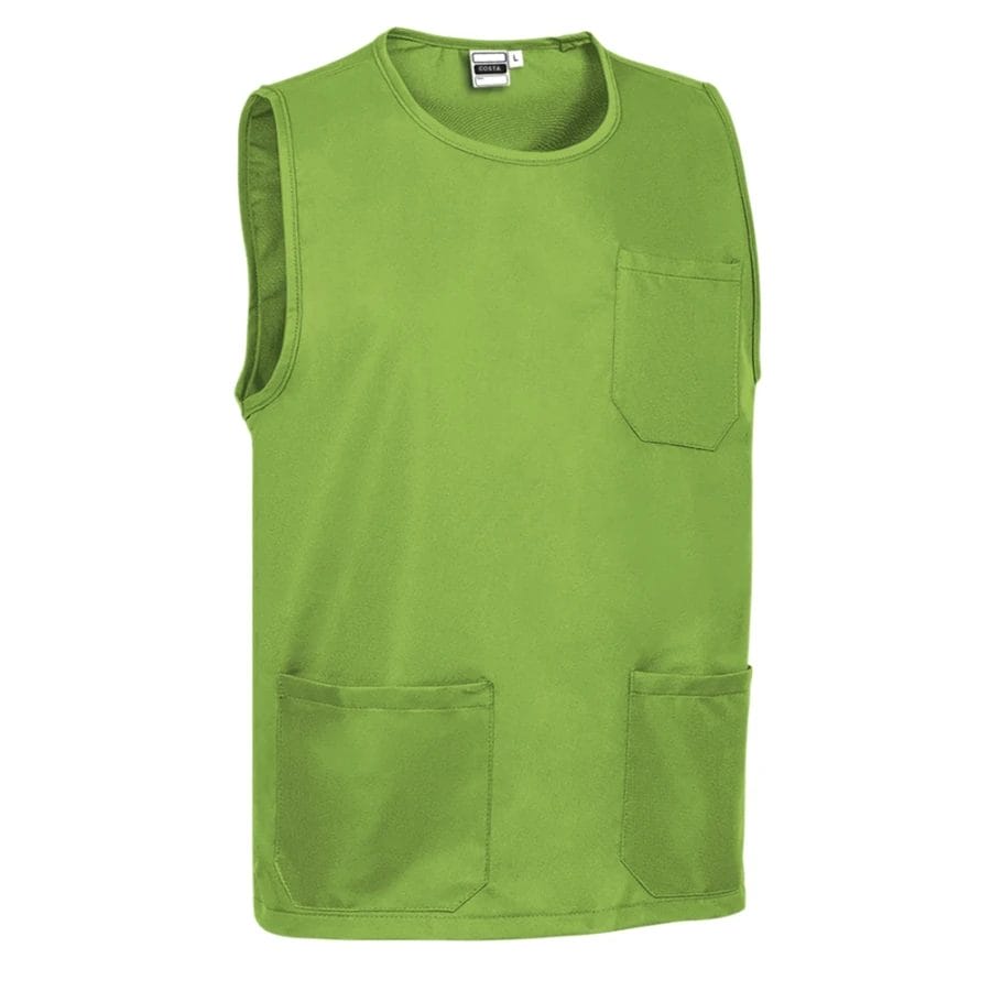 COSTA Pieptar de lucru cu buzunare Verde mar