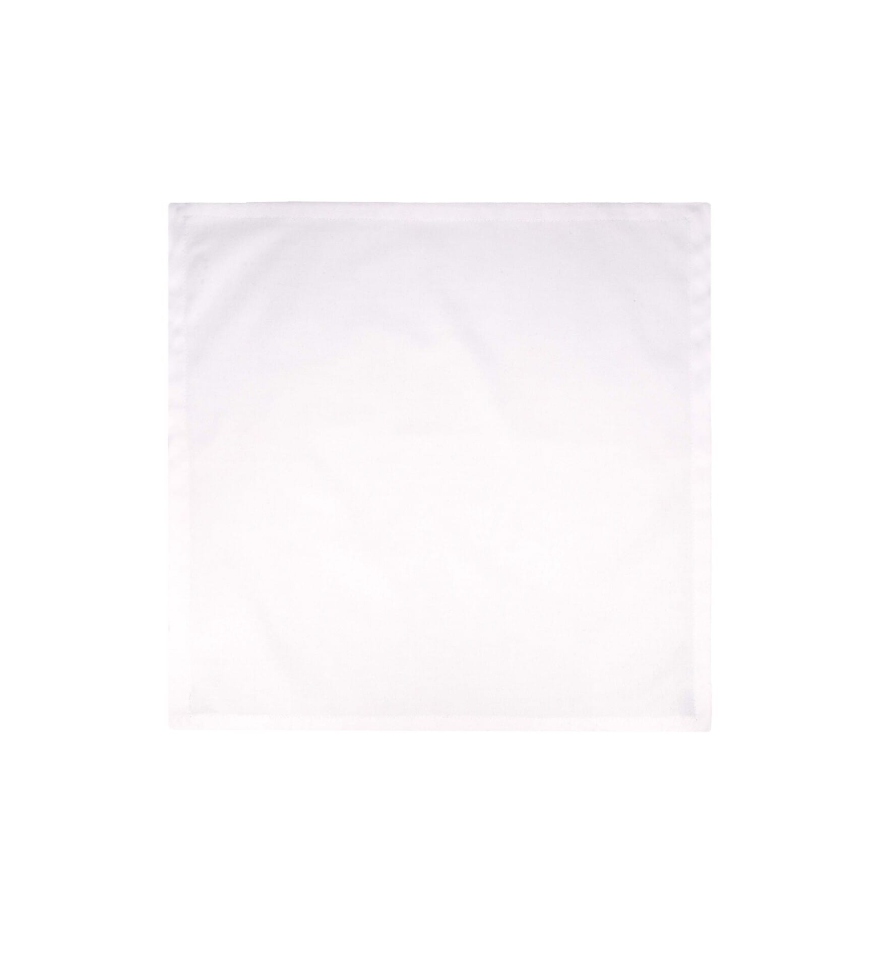 Șervețel textil masă, ICECREAM; 46/46cm Alb