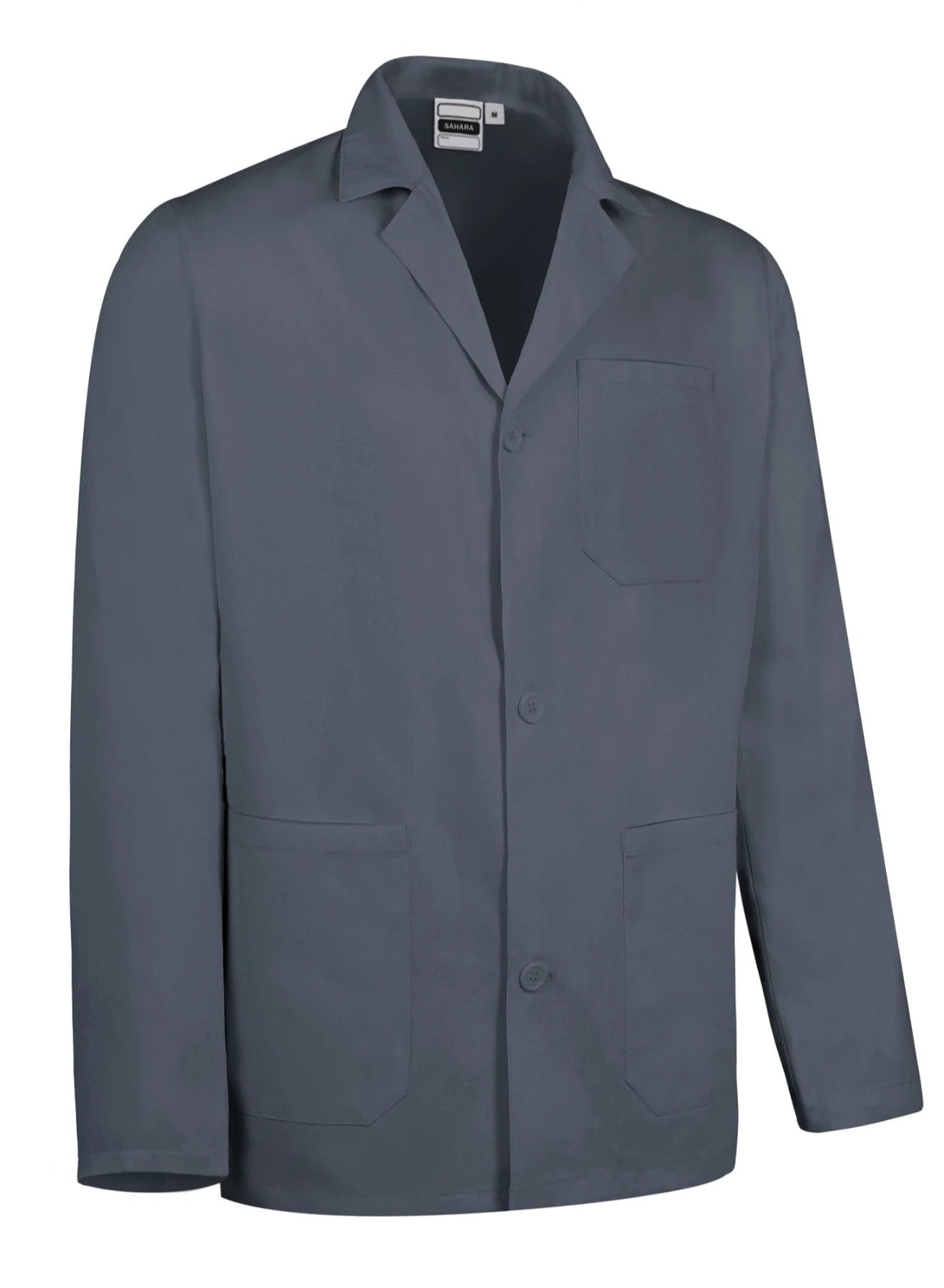 SAHARA Halat scurt, cu mânecă lungă și manșete drepte Gri