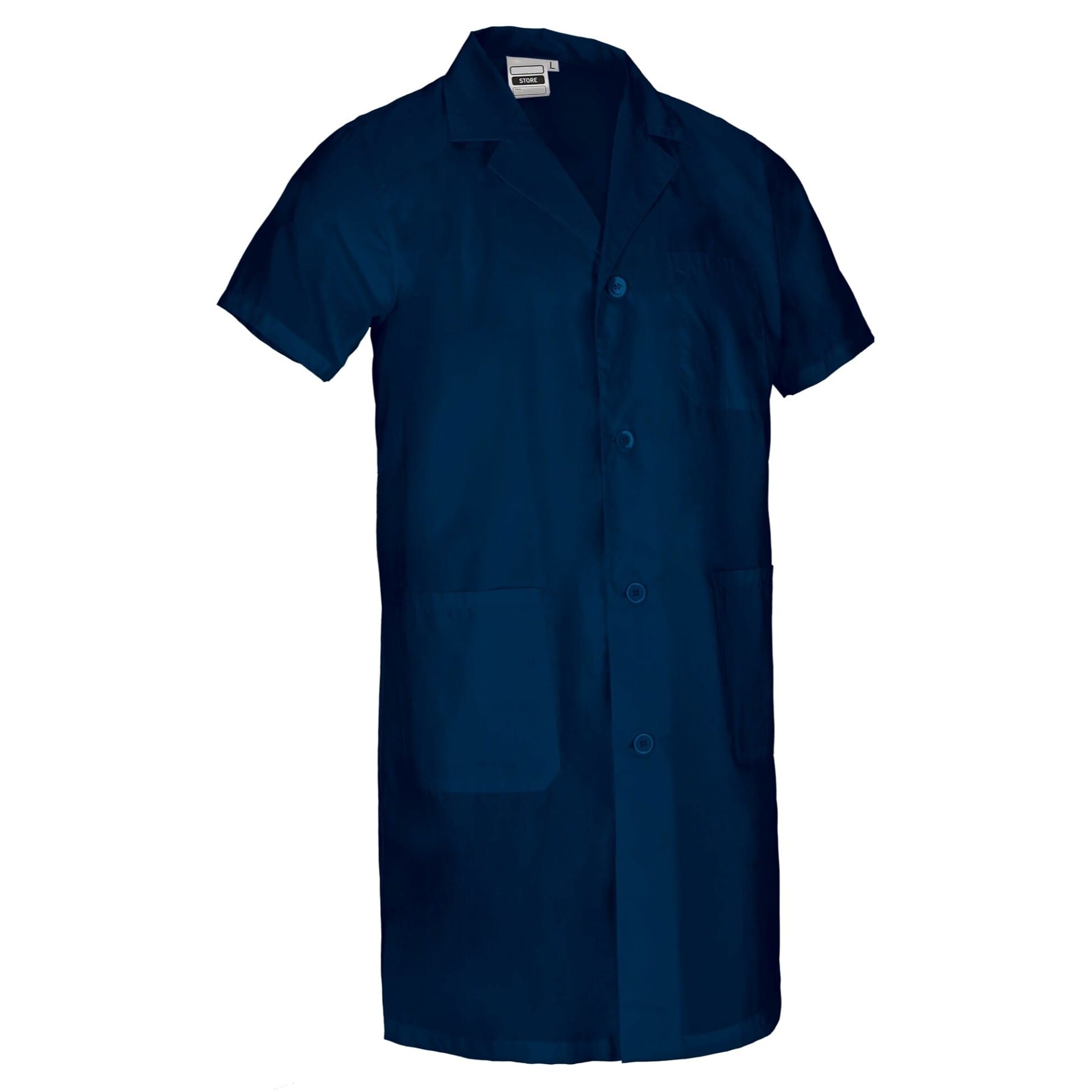 STORE Halat cu mânecă scurtă și buzunare Bleumarin