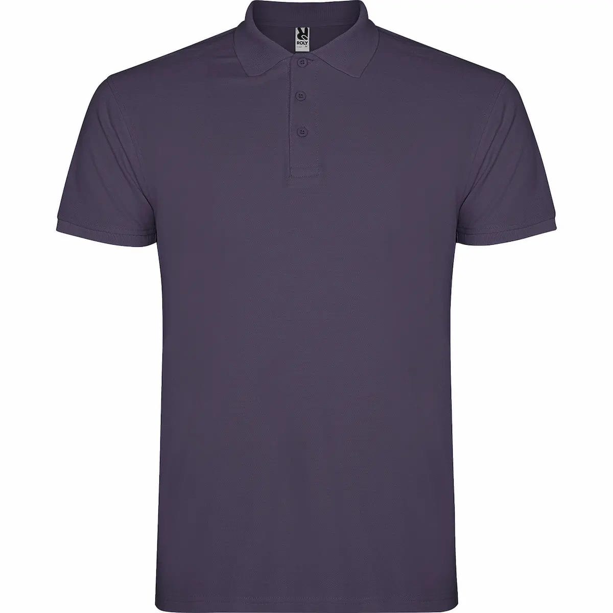 star tricou polo roly, bumbac 100%, 200gr/mp, cu mânecă scurtă, violet