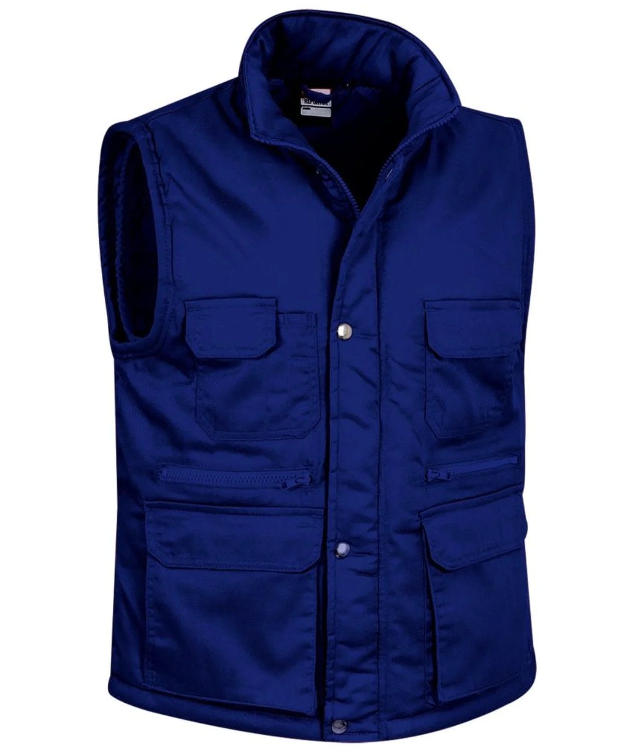 Vestă de Lucru REPORTER Vătuită | Multi-Buzunare | EIP,  Albastru azuriu